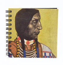 Load image into Gallery viewer, White Calf Spiral Notebook