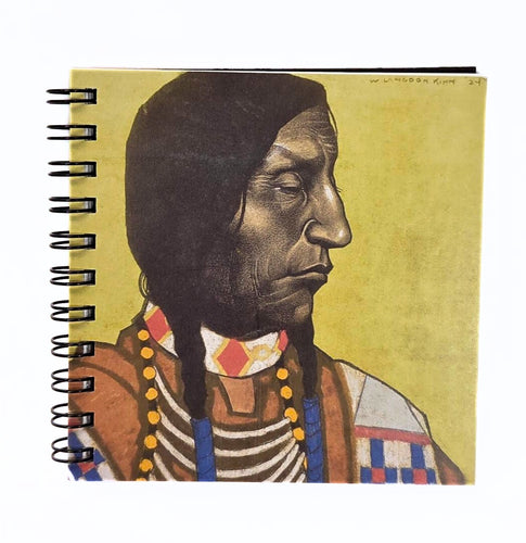 White Calf Spiral Notebook