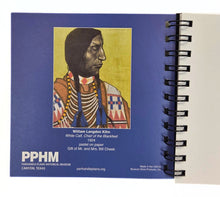 Load image into Gallery viewer, White Calf Spiral Notebook