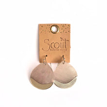 Load image into Gallery viewer, Rose Quartz &amp; Silver Teardrop Earrings