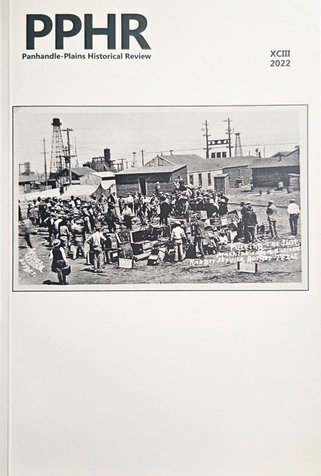 Panhandle-Plains Historical Review, Volume XCIII, 2022