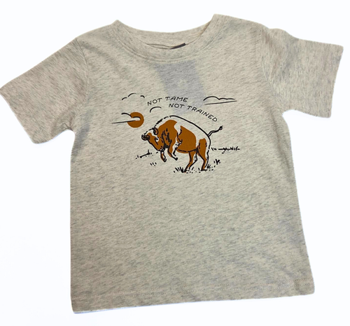 Not Tame, Not Trained Kids Tee