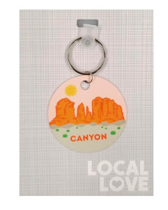Canyon City Scene Keychain