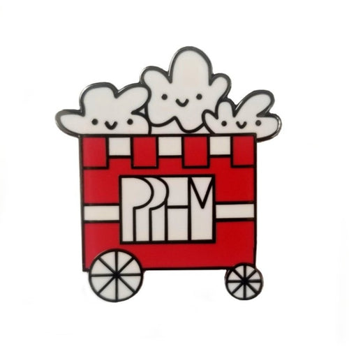 PPHM Popcorn Wagon Enamel Pin