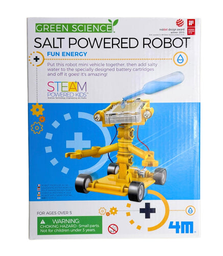 Green Science: Salt Powered Robot